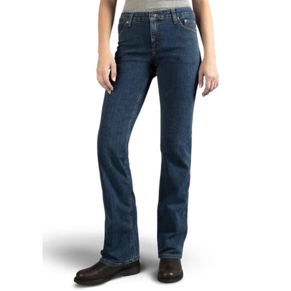 Harley Davidson Denim - Harley Davidson Jeans Women's Mid-Rise Medium Indigo Bootcut Jeans Size 10